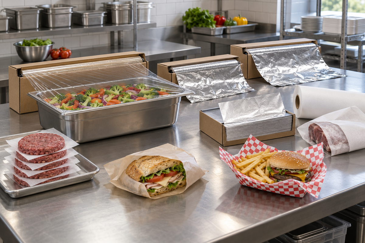 Plastic Film, Foil, or Food Paper? How to Choose the Right Food Wrap