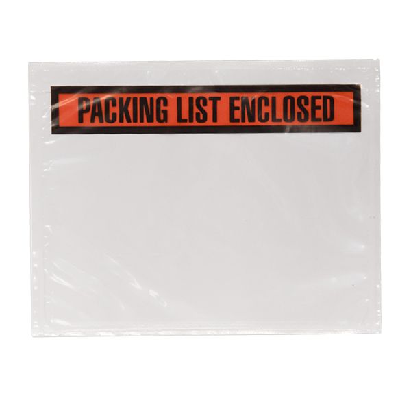 Packing List Envelope