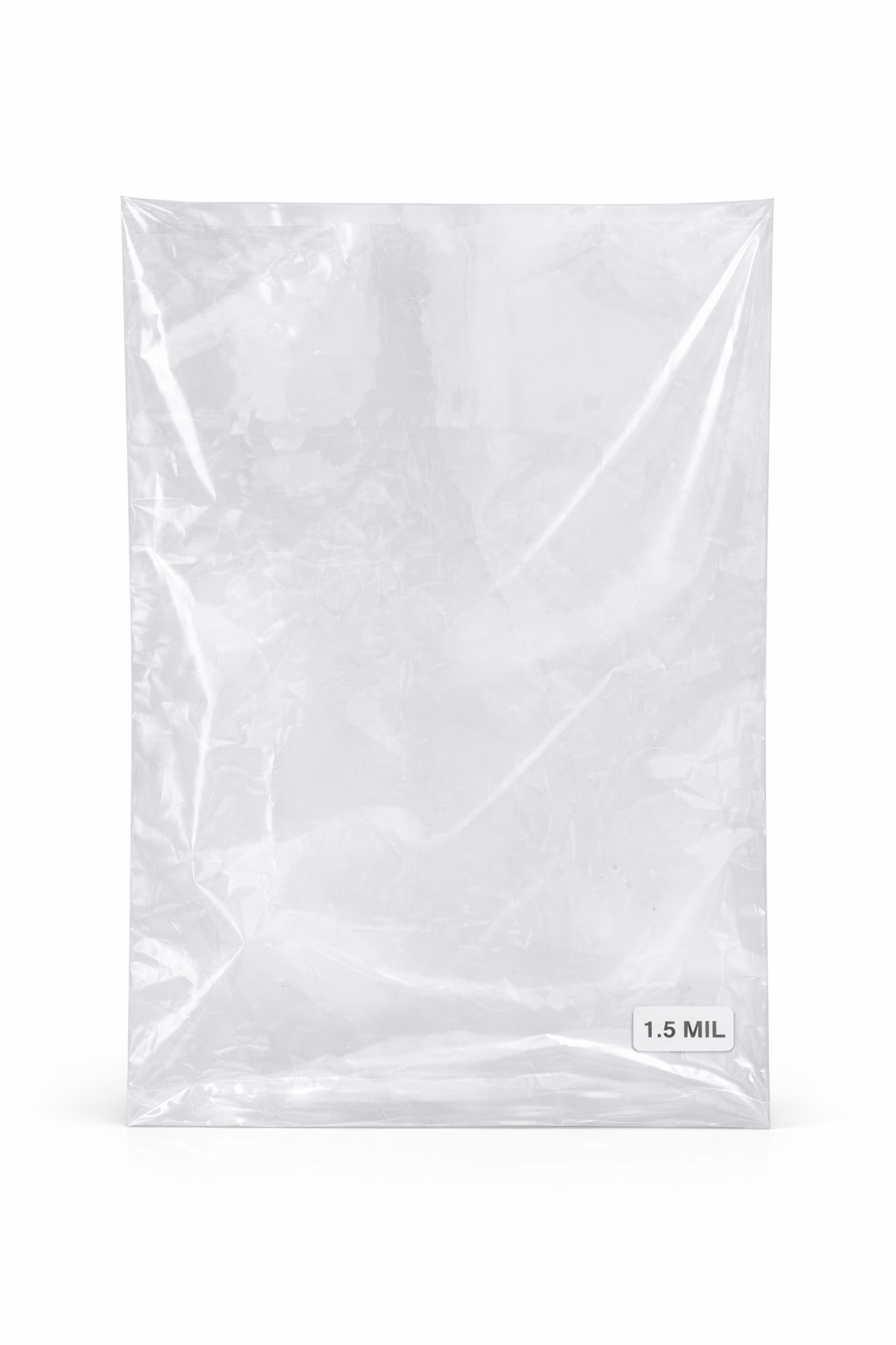 Layflat poly bag- 1.5Mil