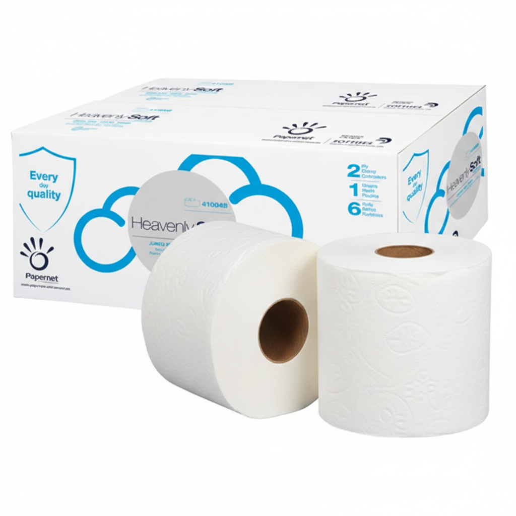 Jumbo Roll Bath Tissue, 12 inch