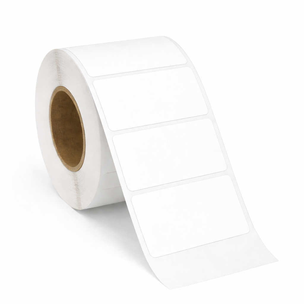 2" X 1" TT Label No-Perf