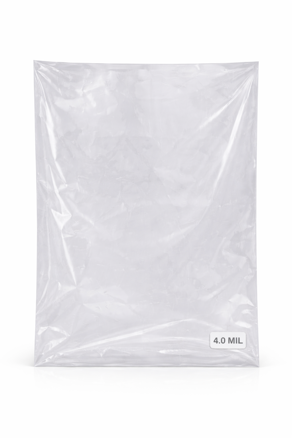 Layflat poly bag- 4Mil