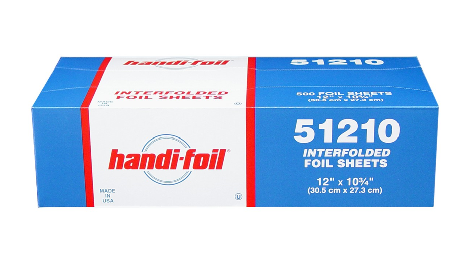 Interfolded Foil Sheets 12" x 10.75"