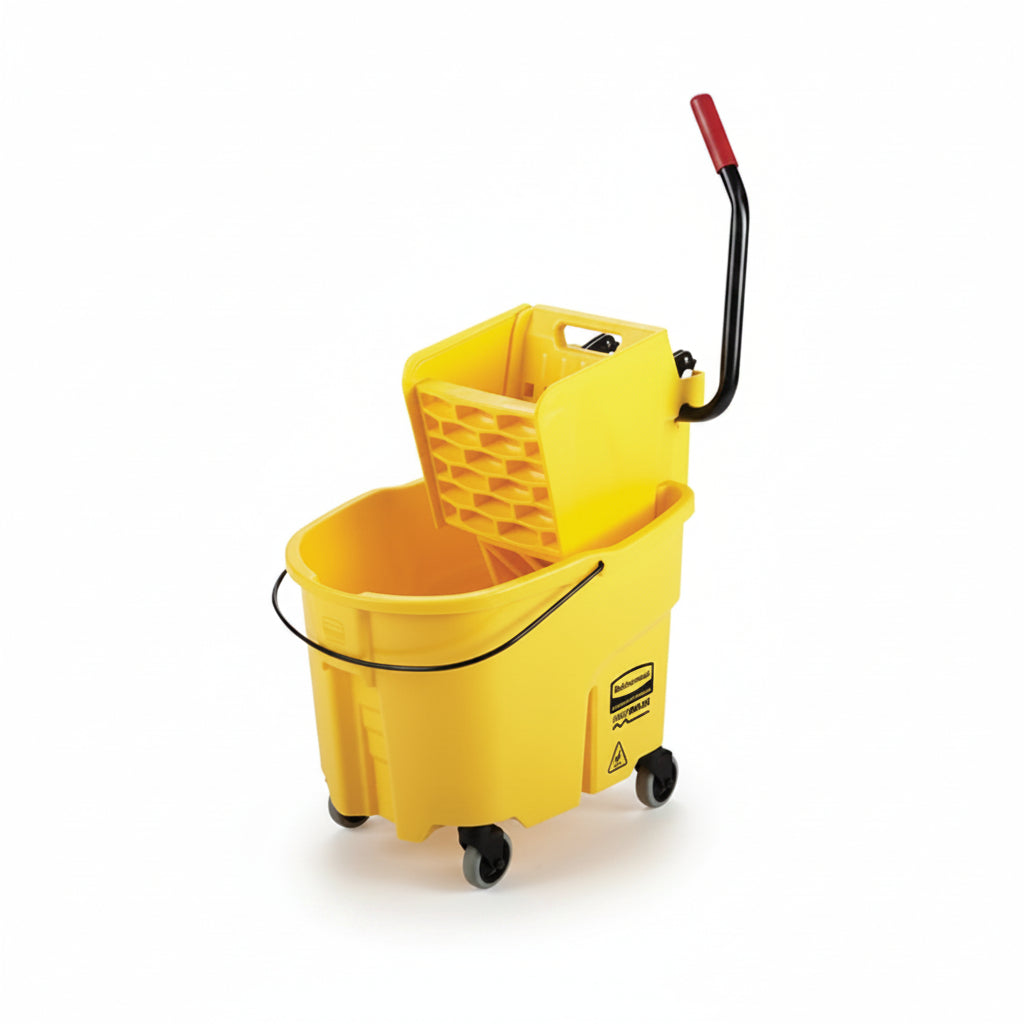 WaveBrake Side-Press Mop Bucket & Wringer Combo