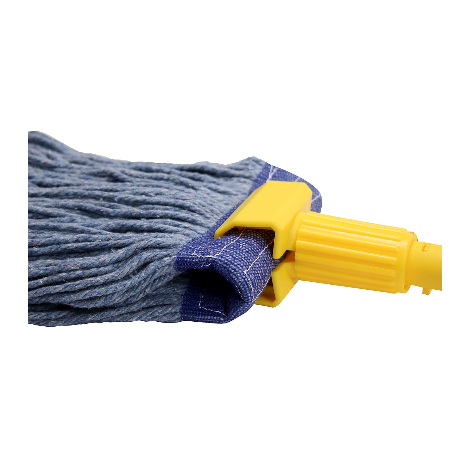 Plastic Jaw Clamp Metal Mop Handle 60 in