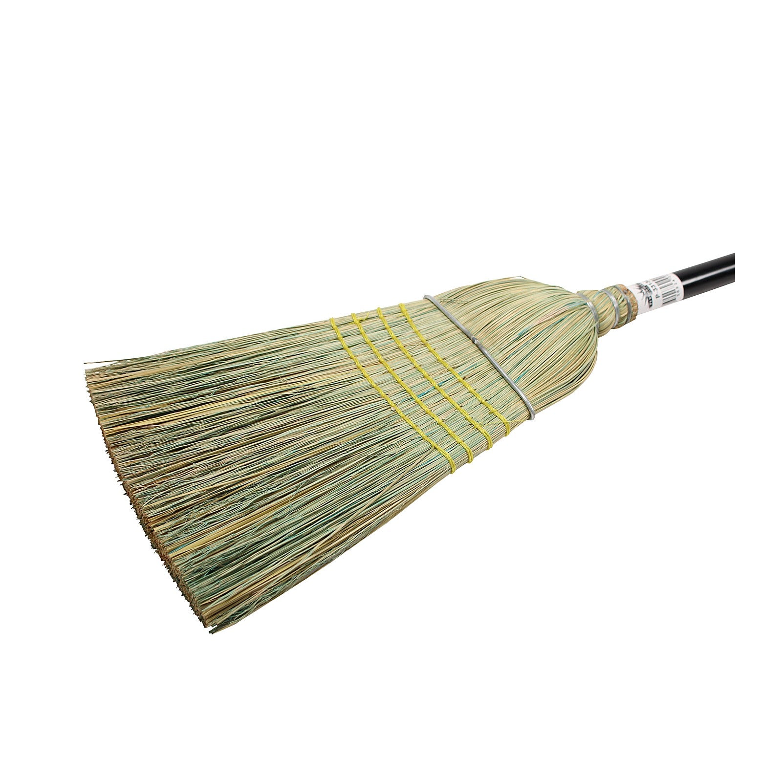 #28 Warehouse Broom Blended Corn 42 in Black Handle