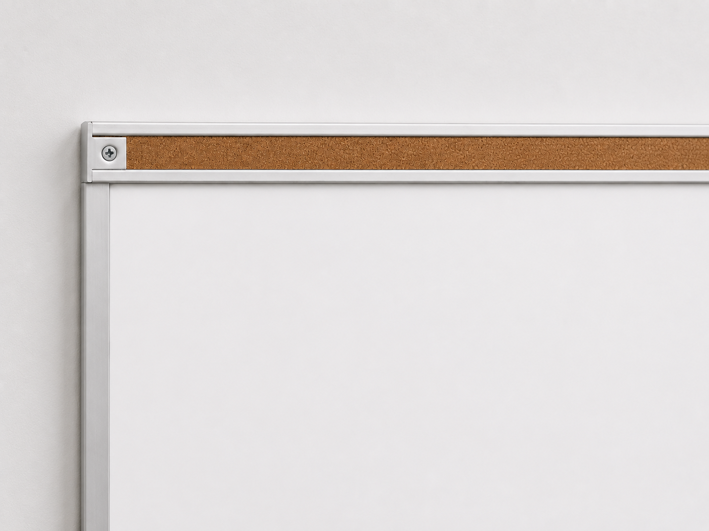 High Gloss Whiteboard with Map Rail, Blade Tray, & J-Trim Frame