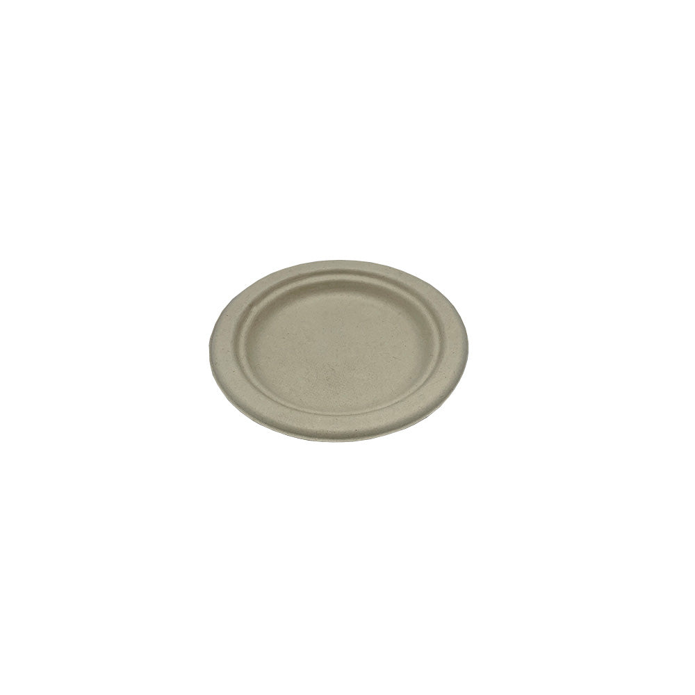 Natural White Bagasse Plates