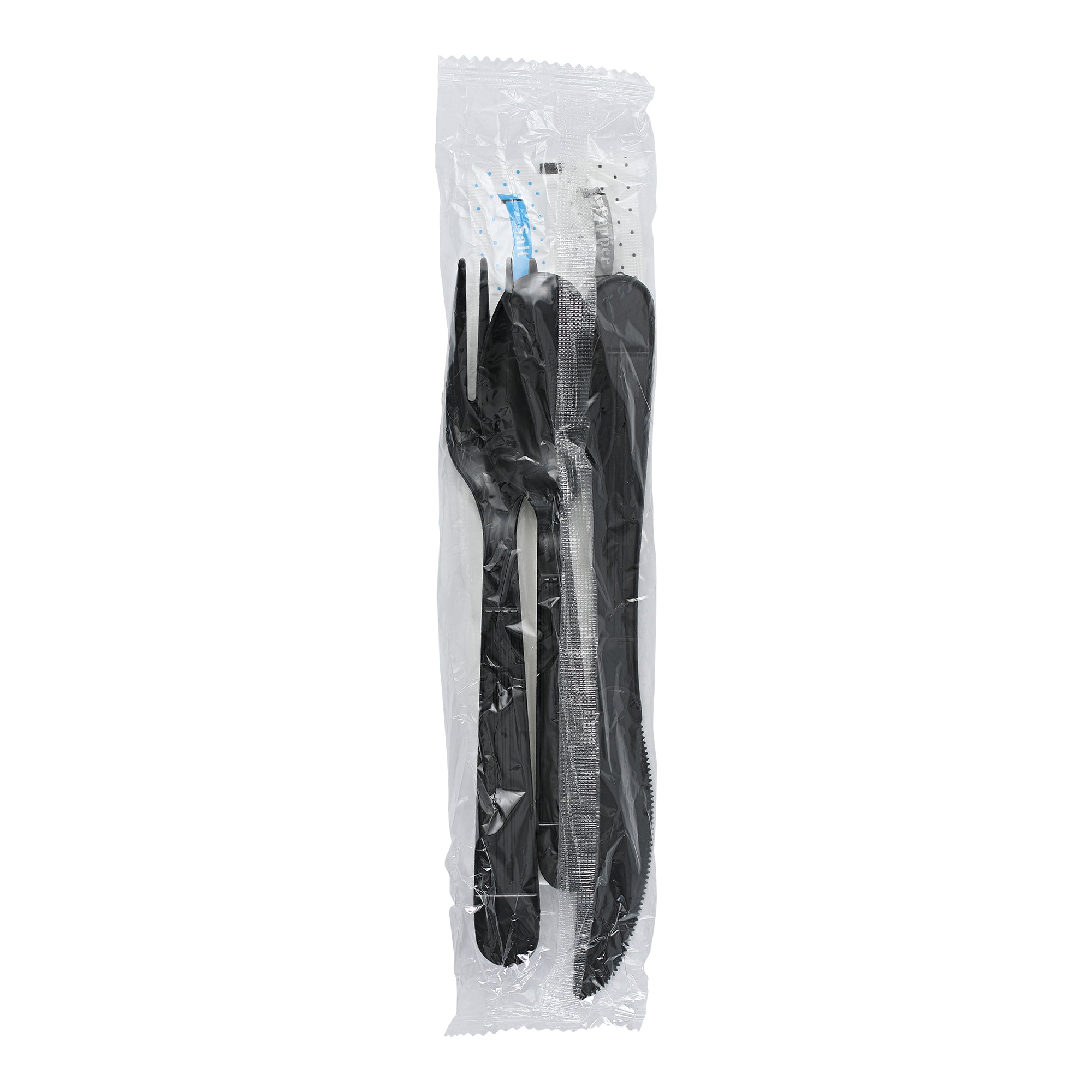 Essentials Heavy Weight Black Cutlery Kit