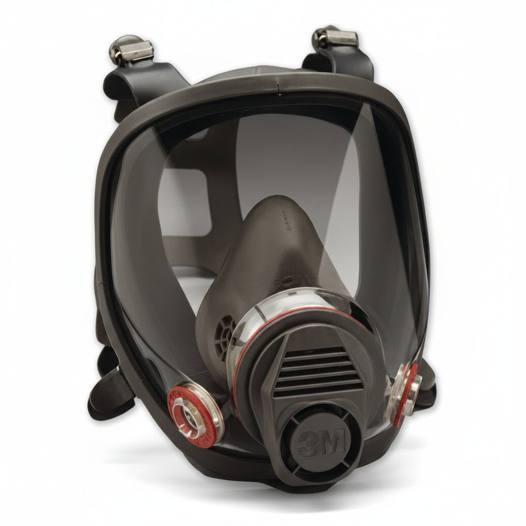 6000 Series Large Full Facepiece Respirator with 4-Point Adjustable Strap