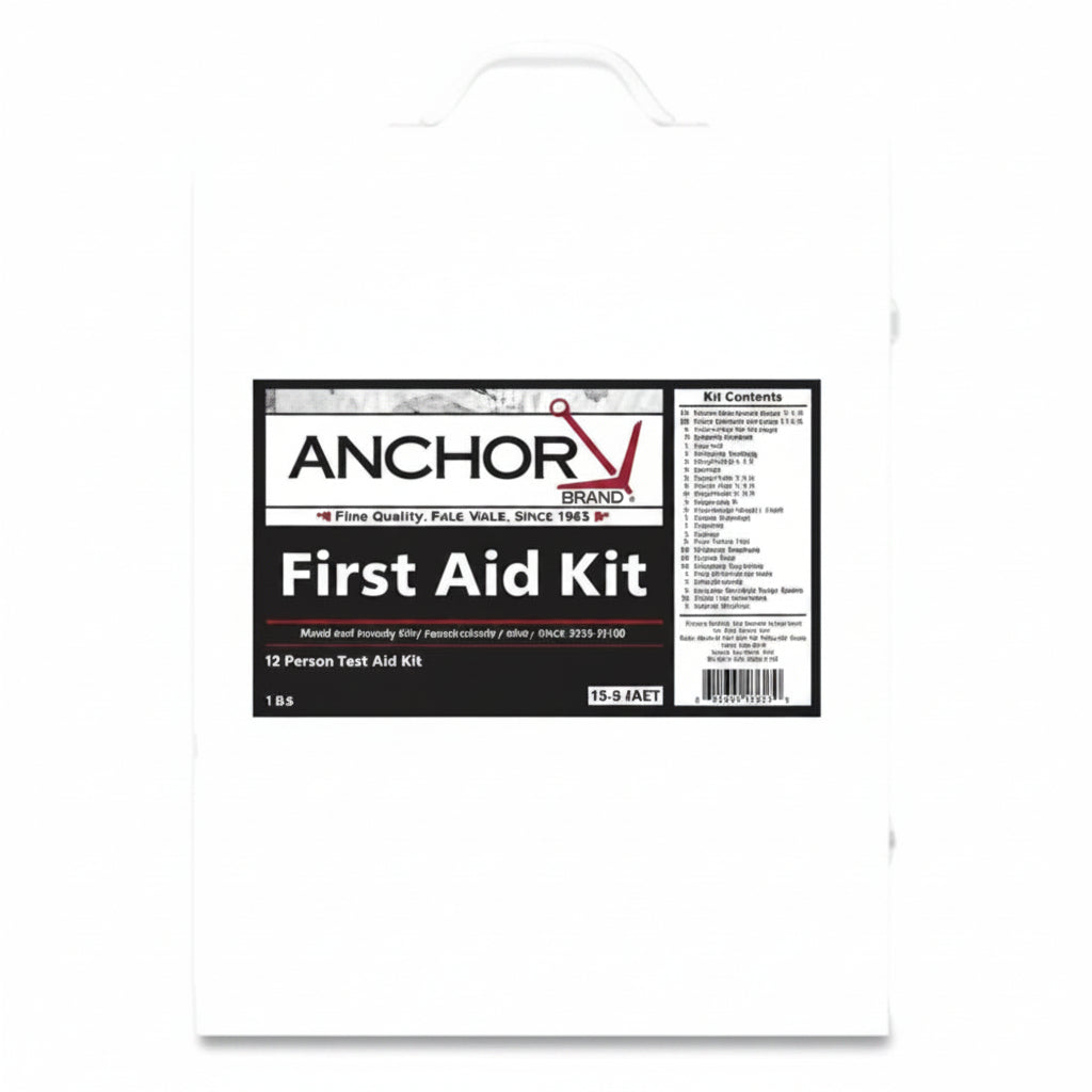 4-Shelf ANSI Z308.1-2009 First Aid Cabinet with Steel Case and 1100 Pieces