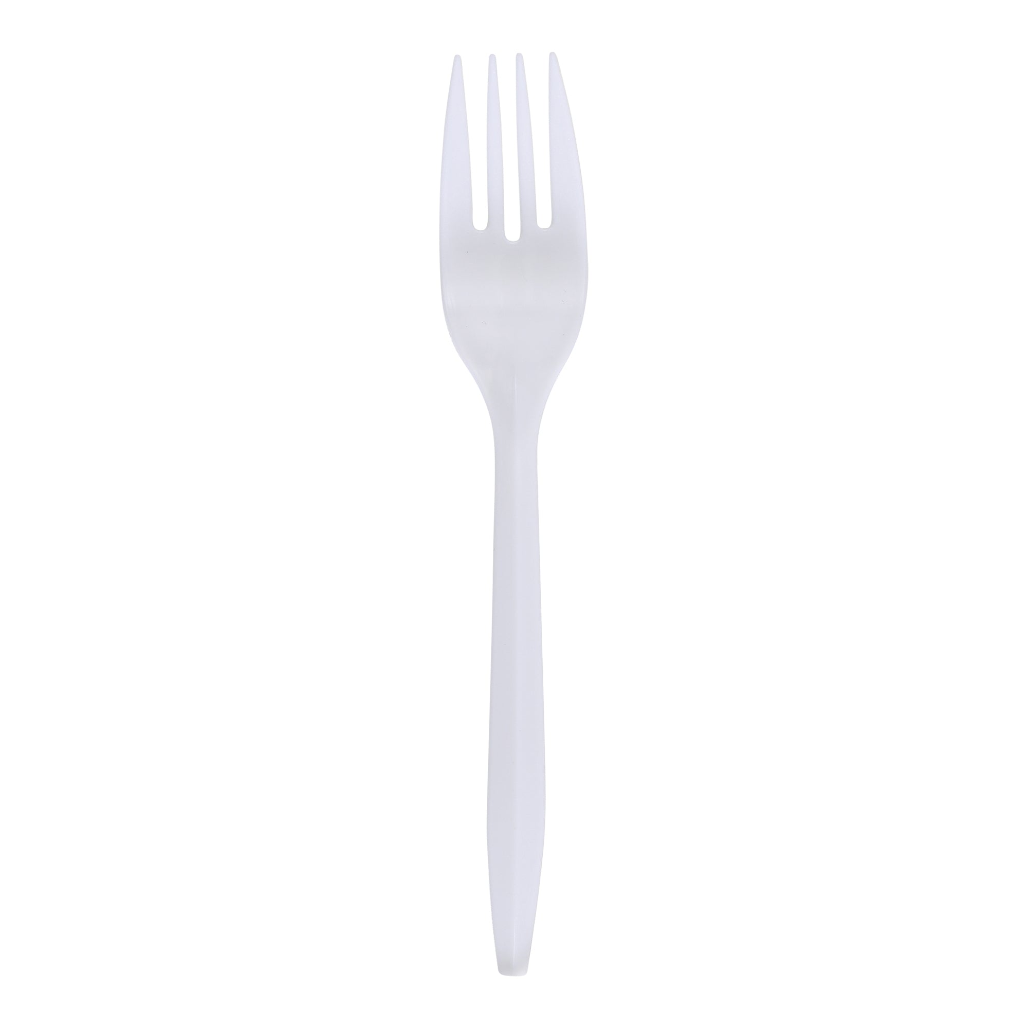 Medium Weight White Wrapped Fork