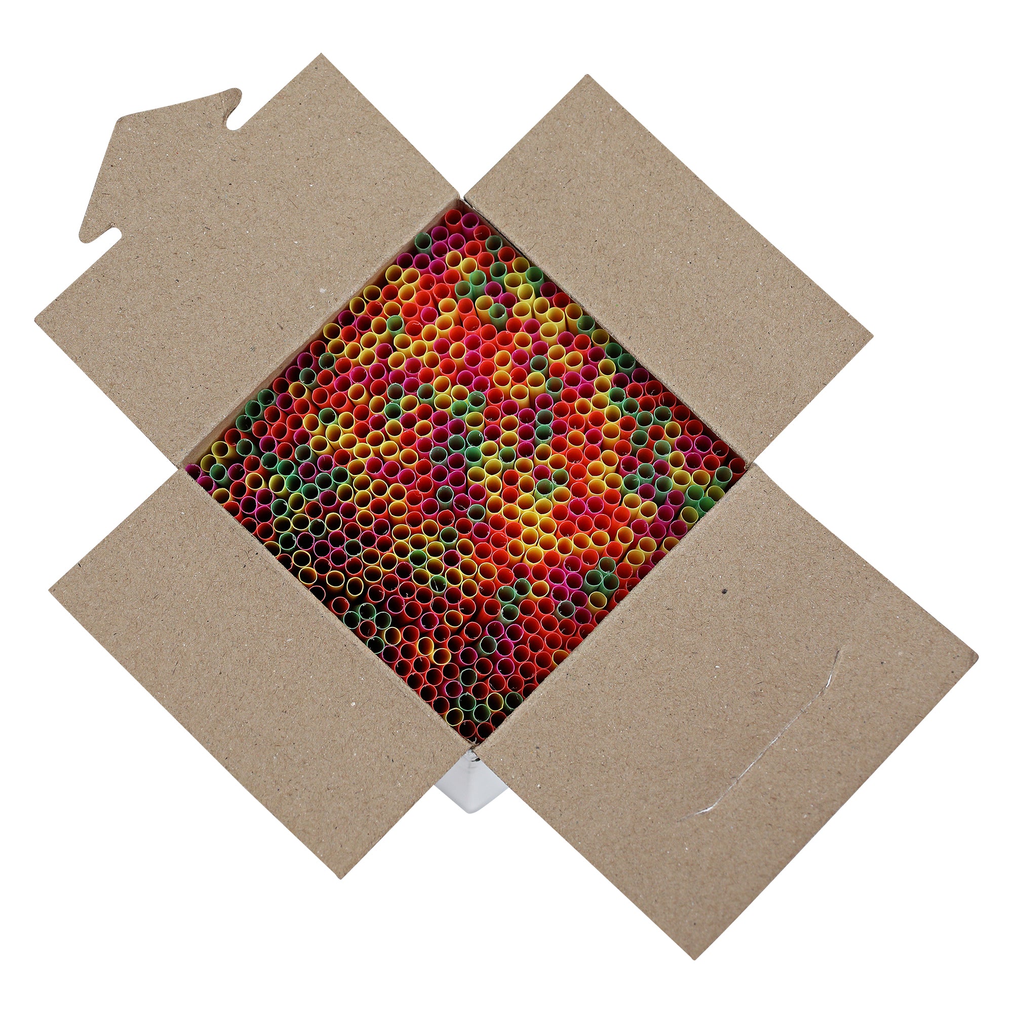 Unwrapped Neon Semi-Slim Straw / Stirrer