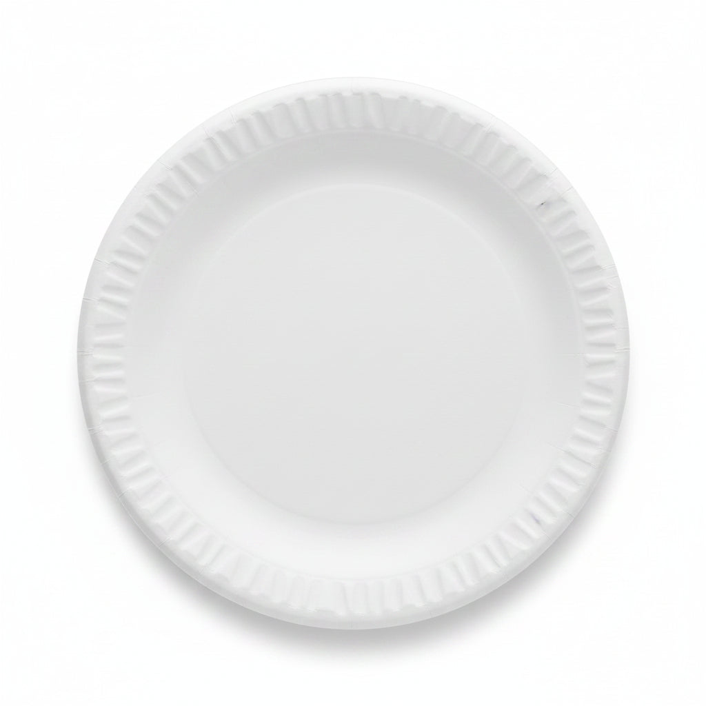 Concorde White Foam Plate