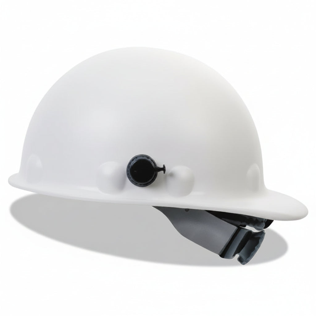 White Roughneck P2 Hard Cap with 8-point Ratchet (P2AQRW01A000)