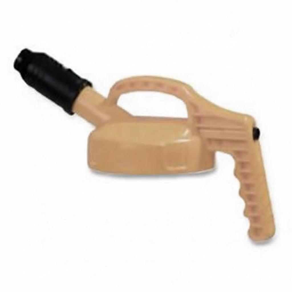 OilSafe Beige Stumpy Spout Lid - 1 inch dia