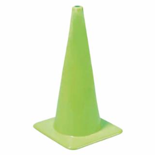 18 inch Fluorescent Green Traffic Cone