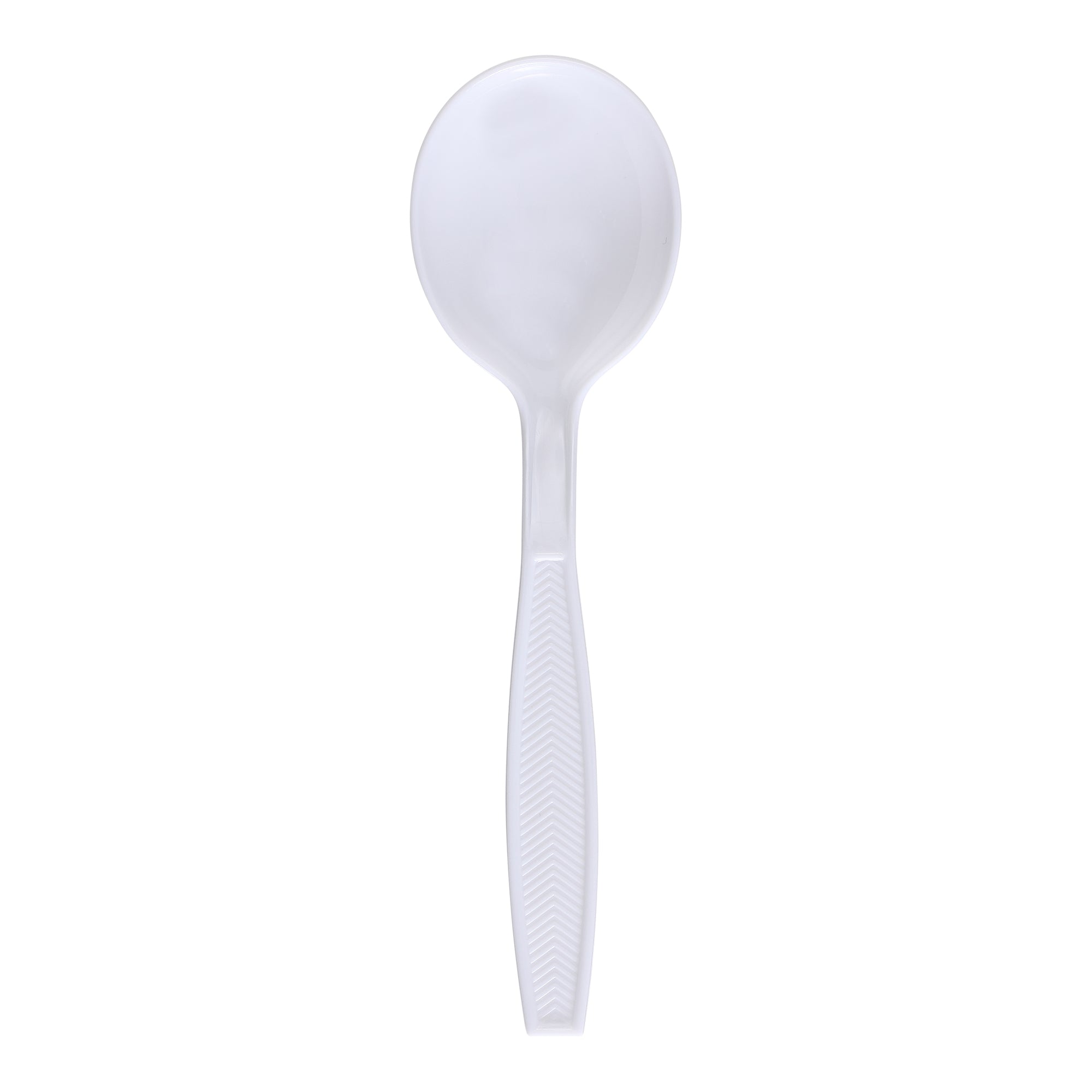 Banquet Heavy Weight White Soup Spoon