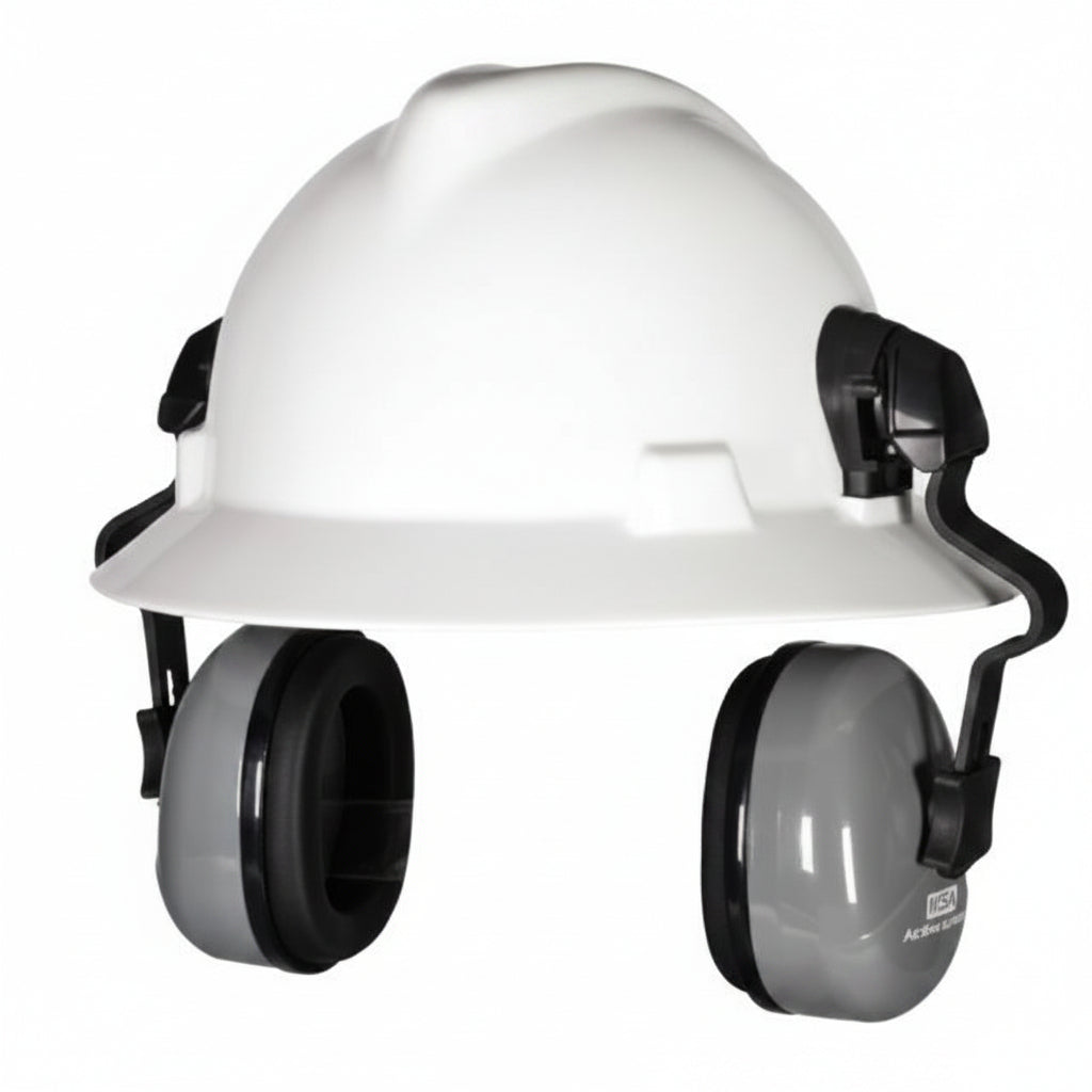 SoundControl SH NRR 25 dB Gray/Black Cap-Mounted Earmuffs