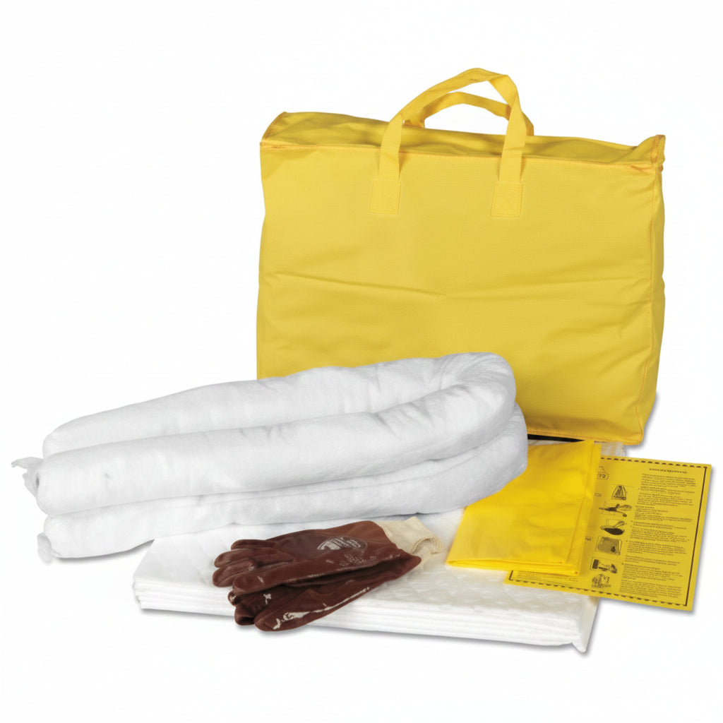 Economy Oil Only Portable Spill Kit, 3 gal Absorbency