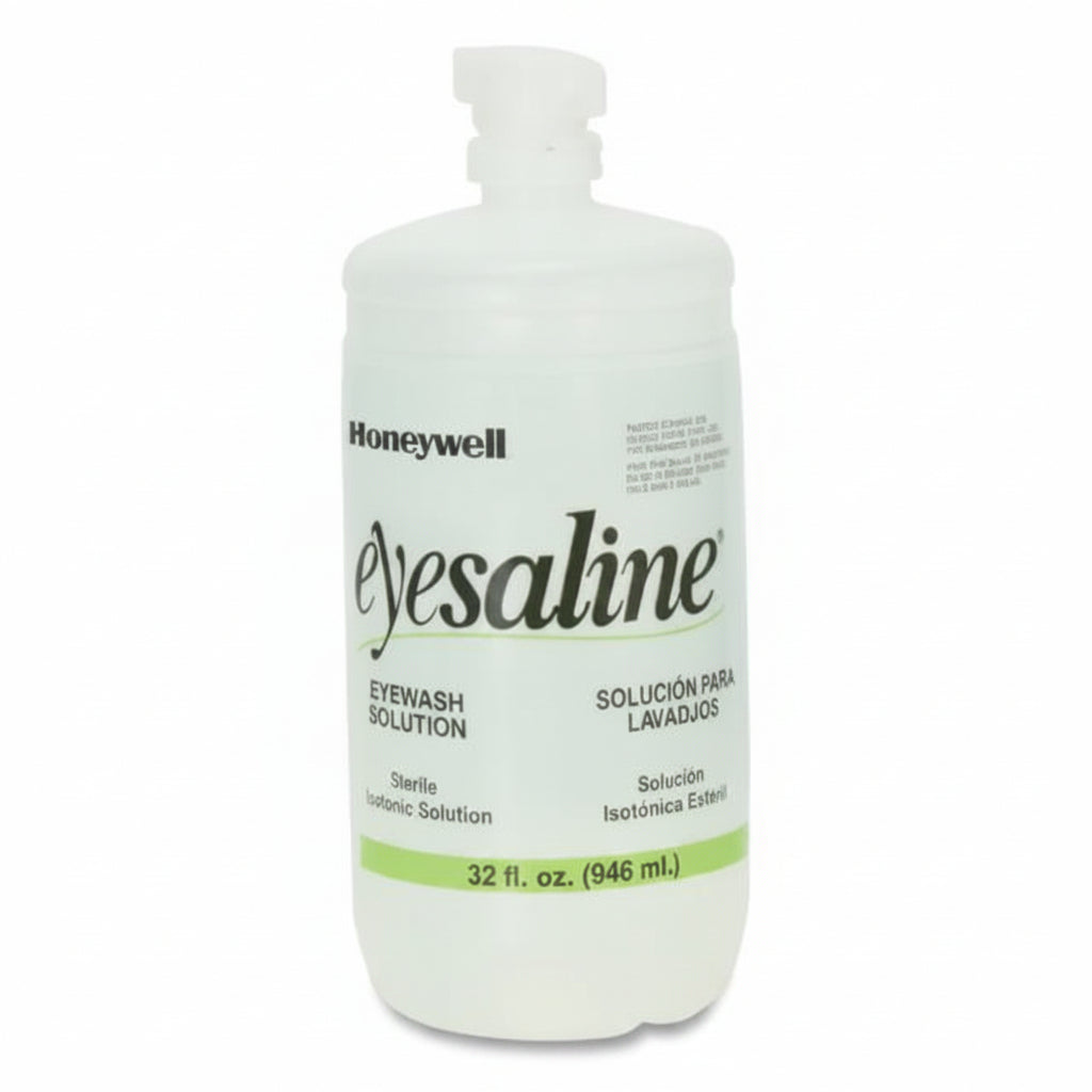 Personal Eye Wash Solution 32 oz Bottle with Extended-Flow Nozzle