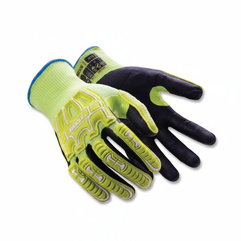 Helix 3062 Hi-vis A9 Cut-Resistant Gloves - 2X-Large