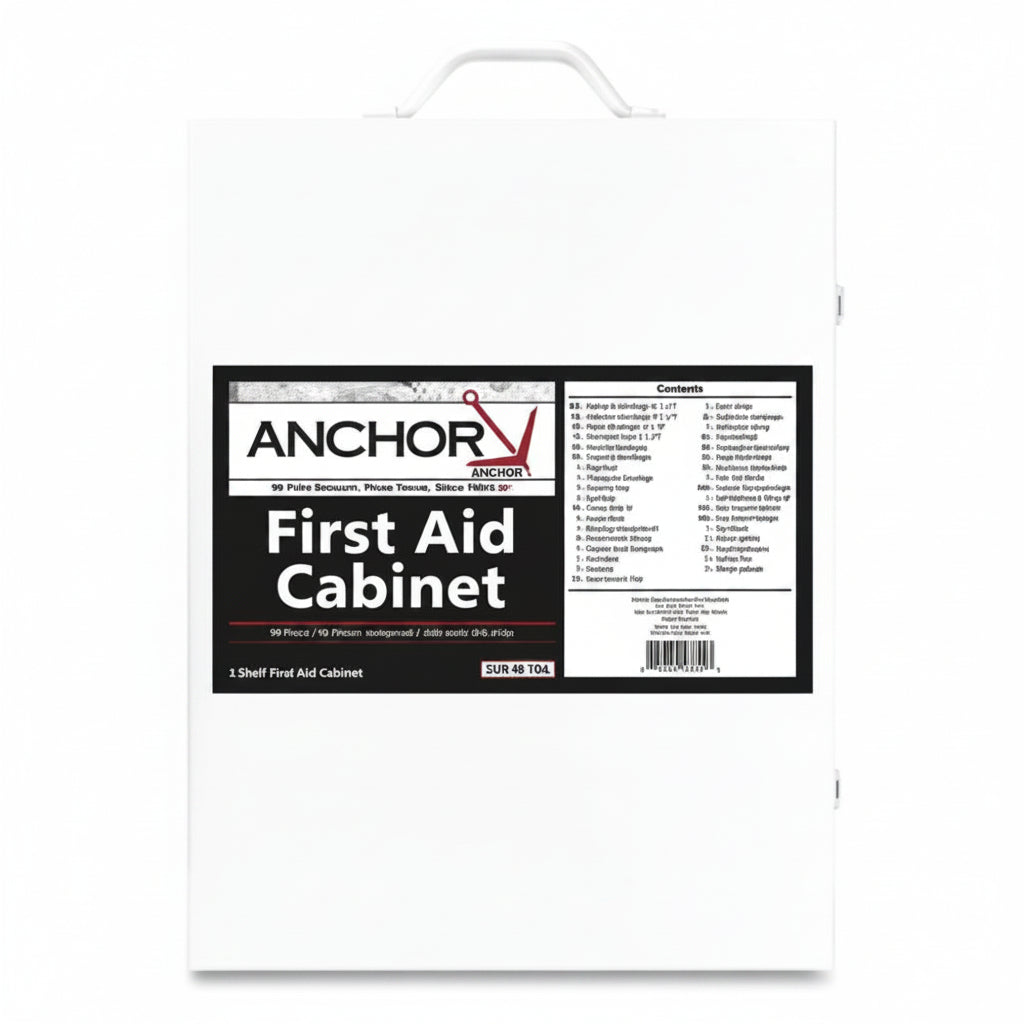 3-Shelf 150 Person First Aid Cabinet with Metal Case and 800 Pieces