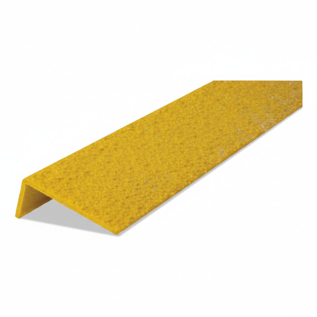 SafeStep Yellow Medium Grit Anti-Slip Step Edge, 2-3/4 in x 48 in