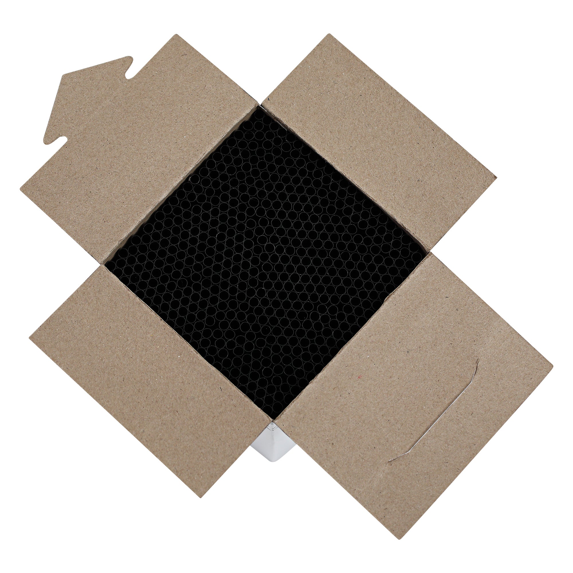 Semi-Slim Straw / Stirrer Unwrapped 7.75" Black