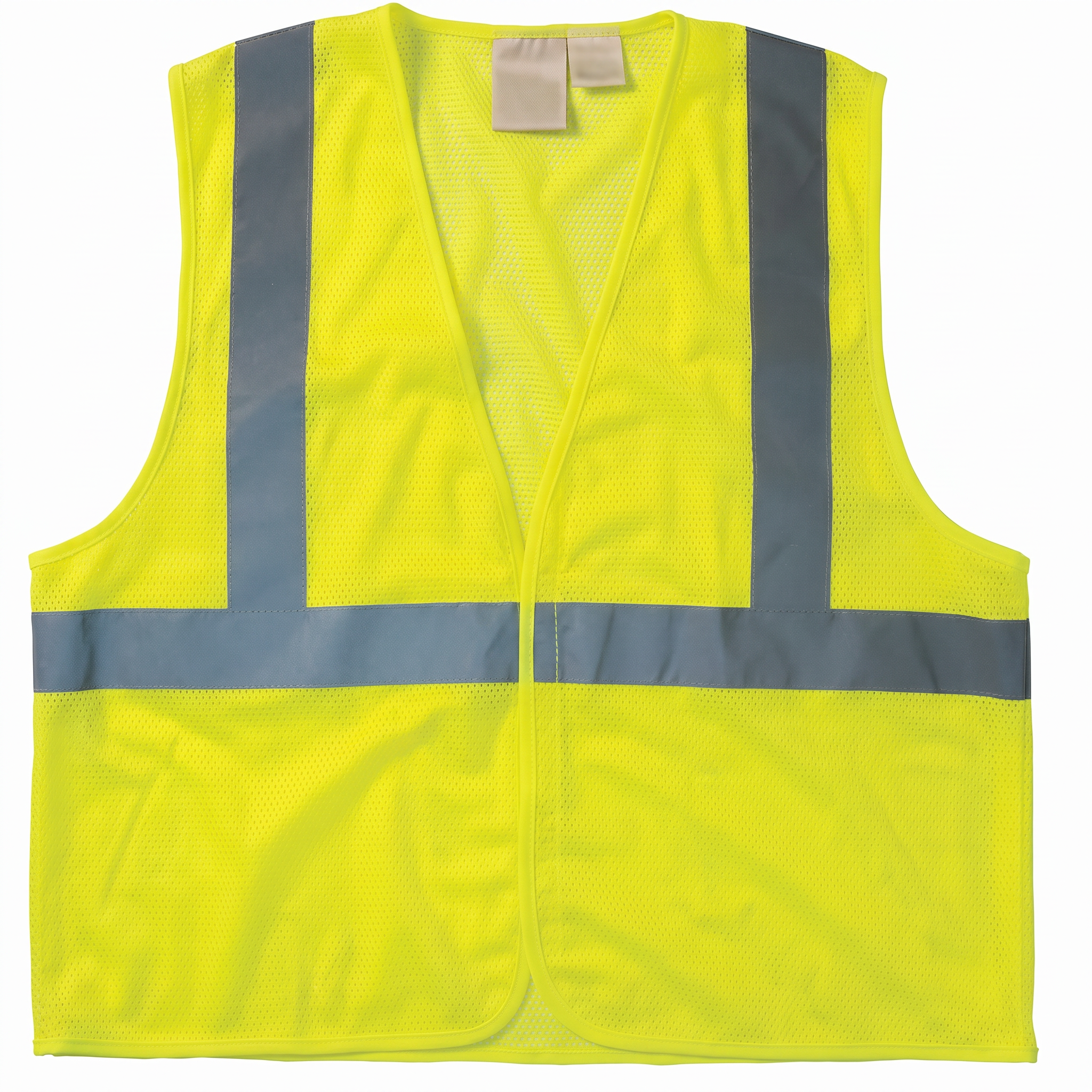 GloWear 8205HL Class 2 Mesh Safety Vest - Lime, Large/X-Large