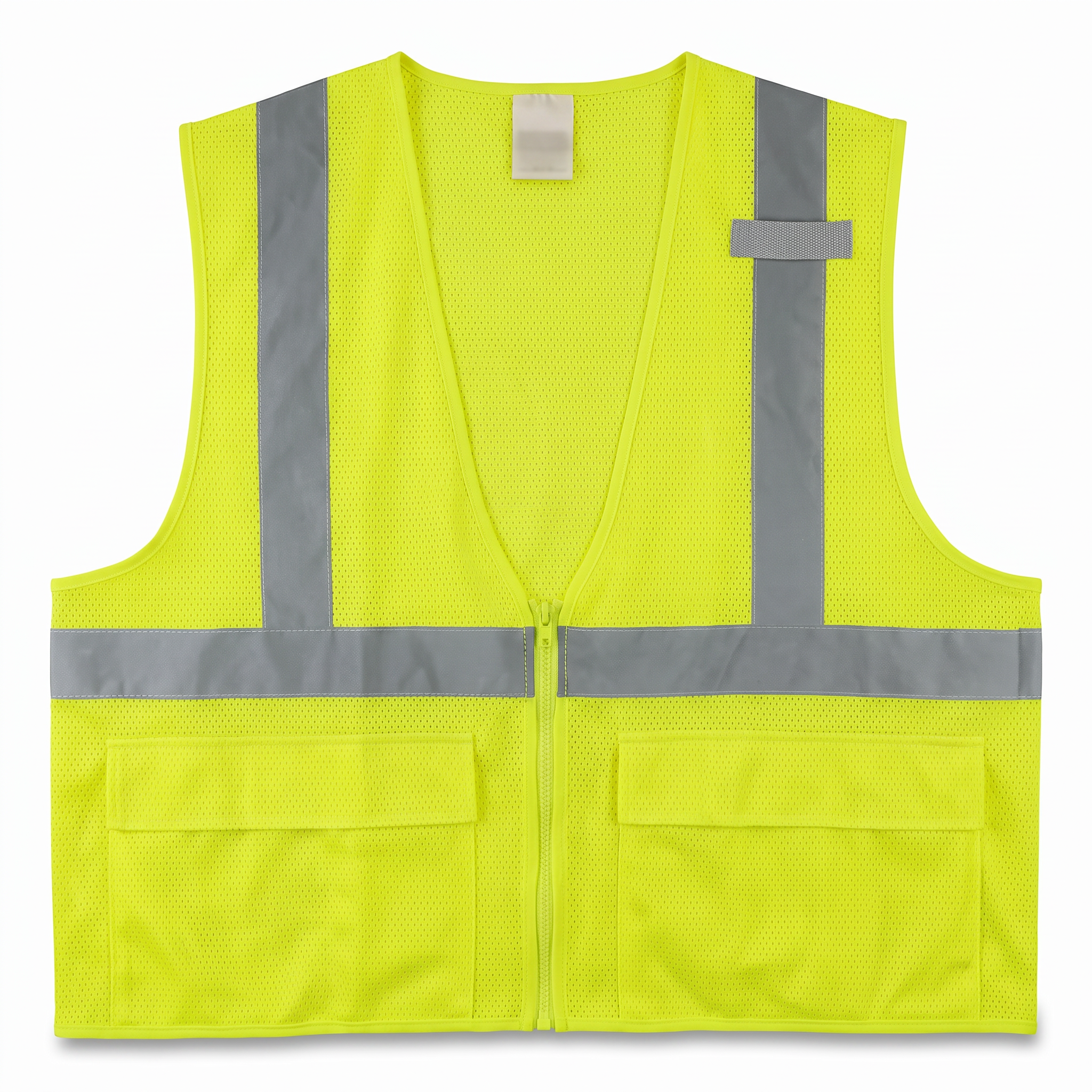 GloWear 8225Z Class 2 Safety Vest - Lime, Large/X-Large