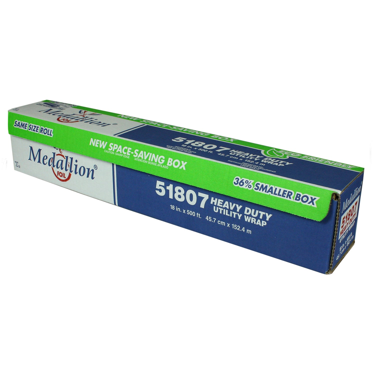 Heavy Duty Roll Foil 18" x 500' Medallion