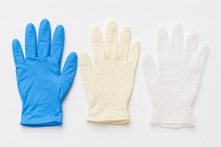 Nitrile vs. Latex vs. Vinyl Gloves: Which Is Best?
