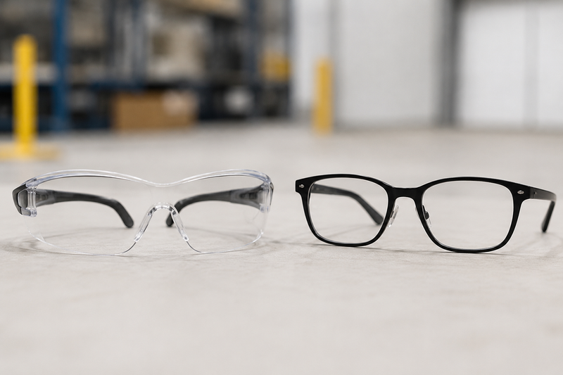Why Regular Glasses Aren’t a Substitute for Safety Glasses