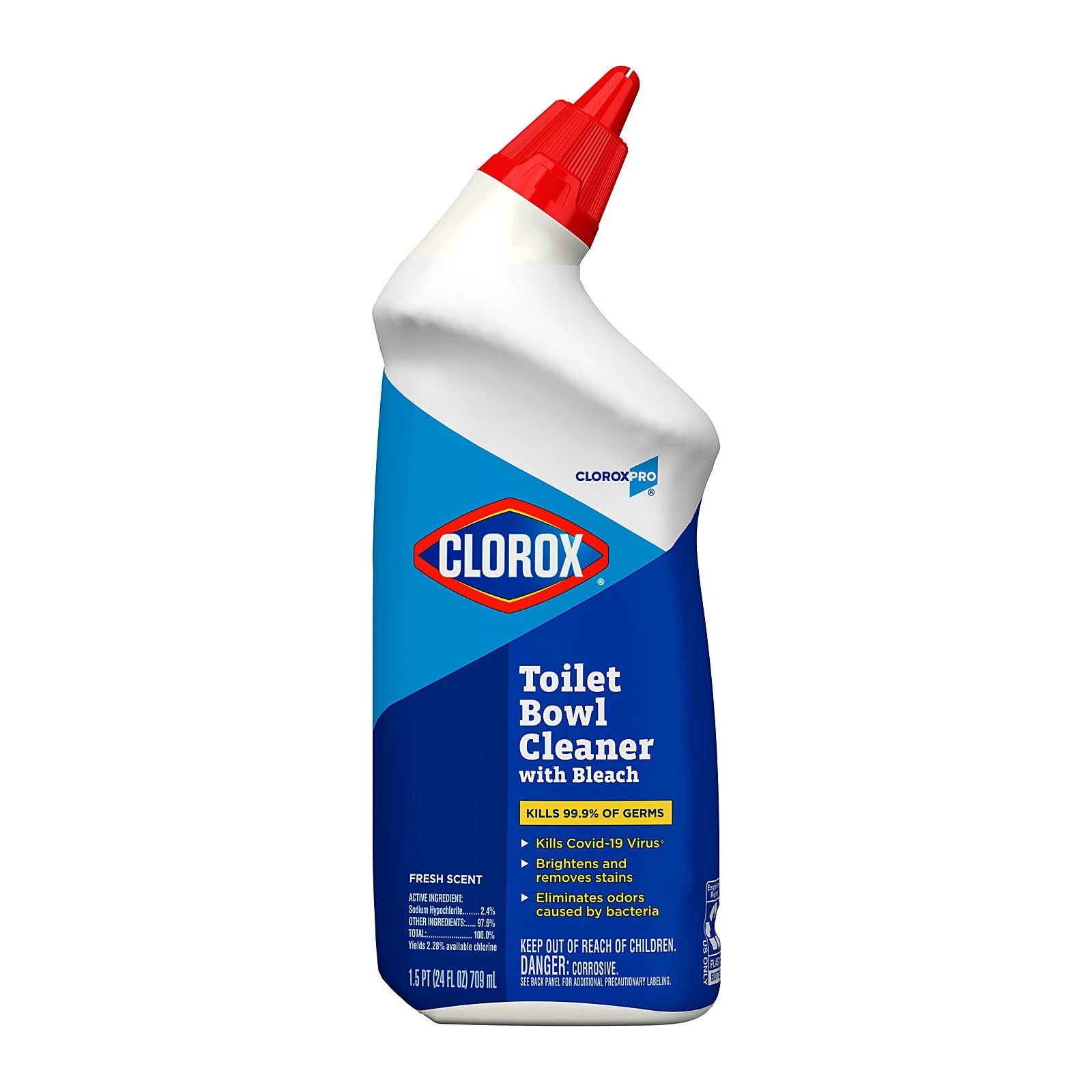 CloroxPro Toilet Bowl Cleaner with Bleach 24 oz