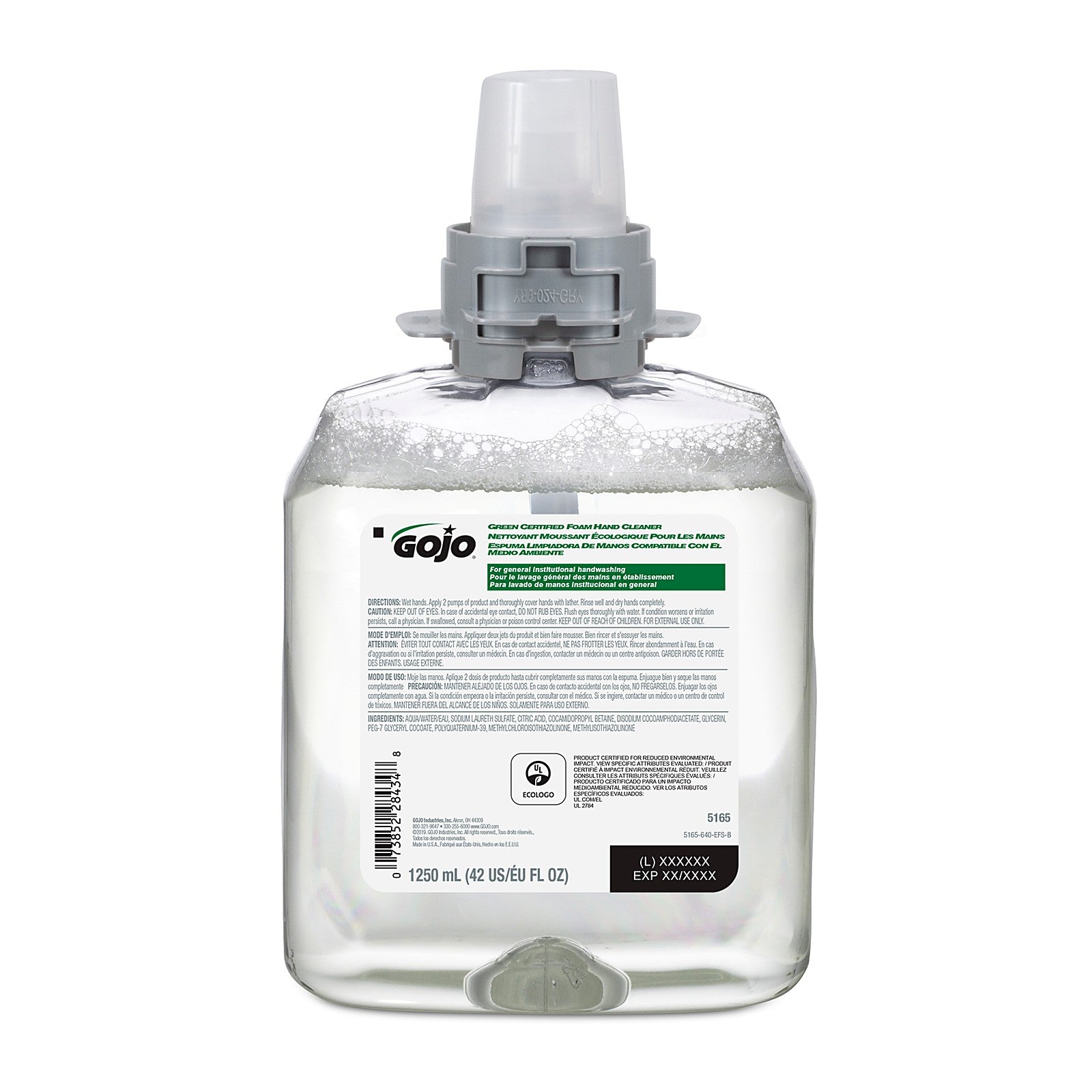 Gojo Green Certified Foam Hand Cleaner 1.25 L