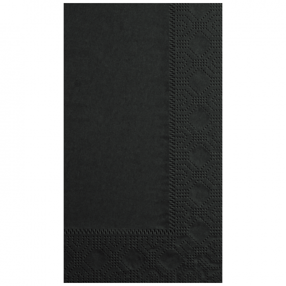 Black 2-Ply Dinner Napkin