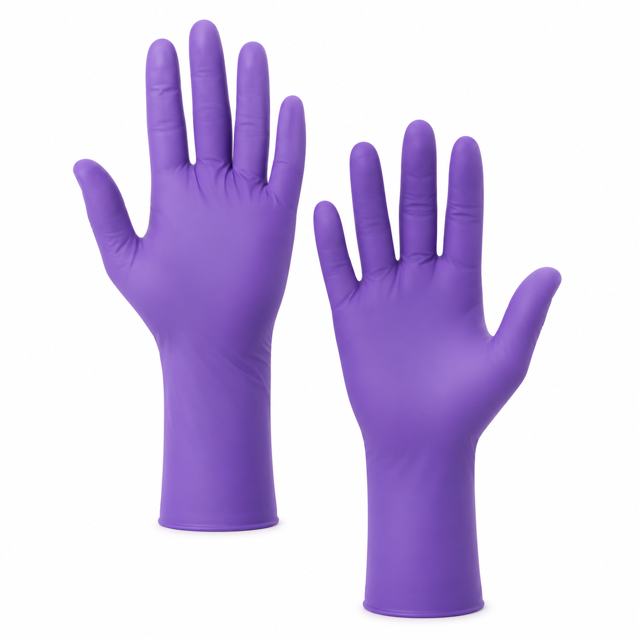 Purple Nitrile Disposable Exam Gloves