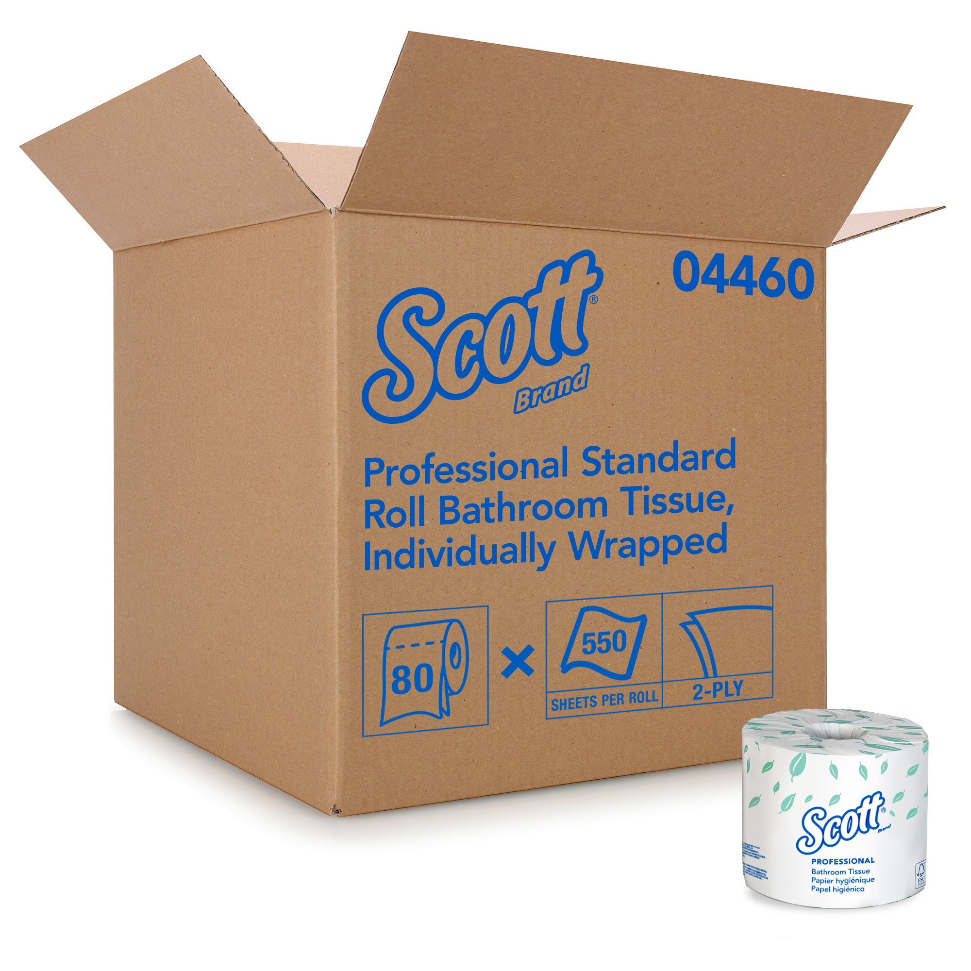 Scott Standard Roll Bath Tissue 2-Ply