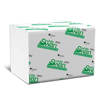 White Swan Interfold Dispenser Napkin
