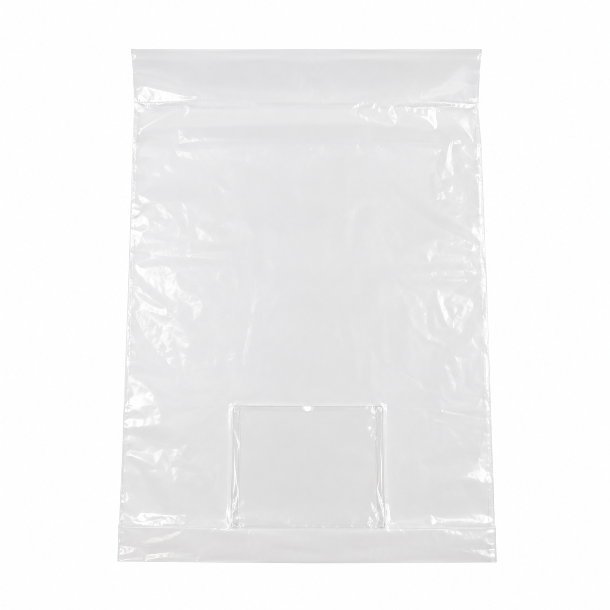 Clear HDPE Wicketed Bags - 16" x 24" + 1.5" Lip