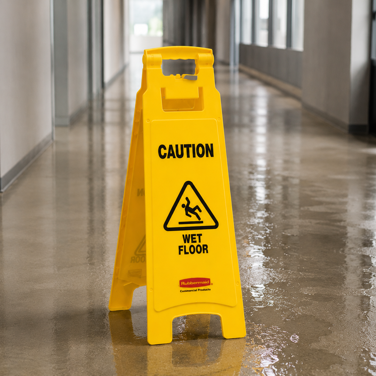 Caution Wet Floor Safety Sign