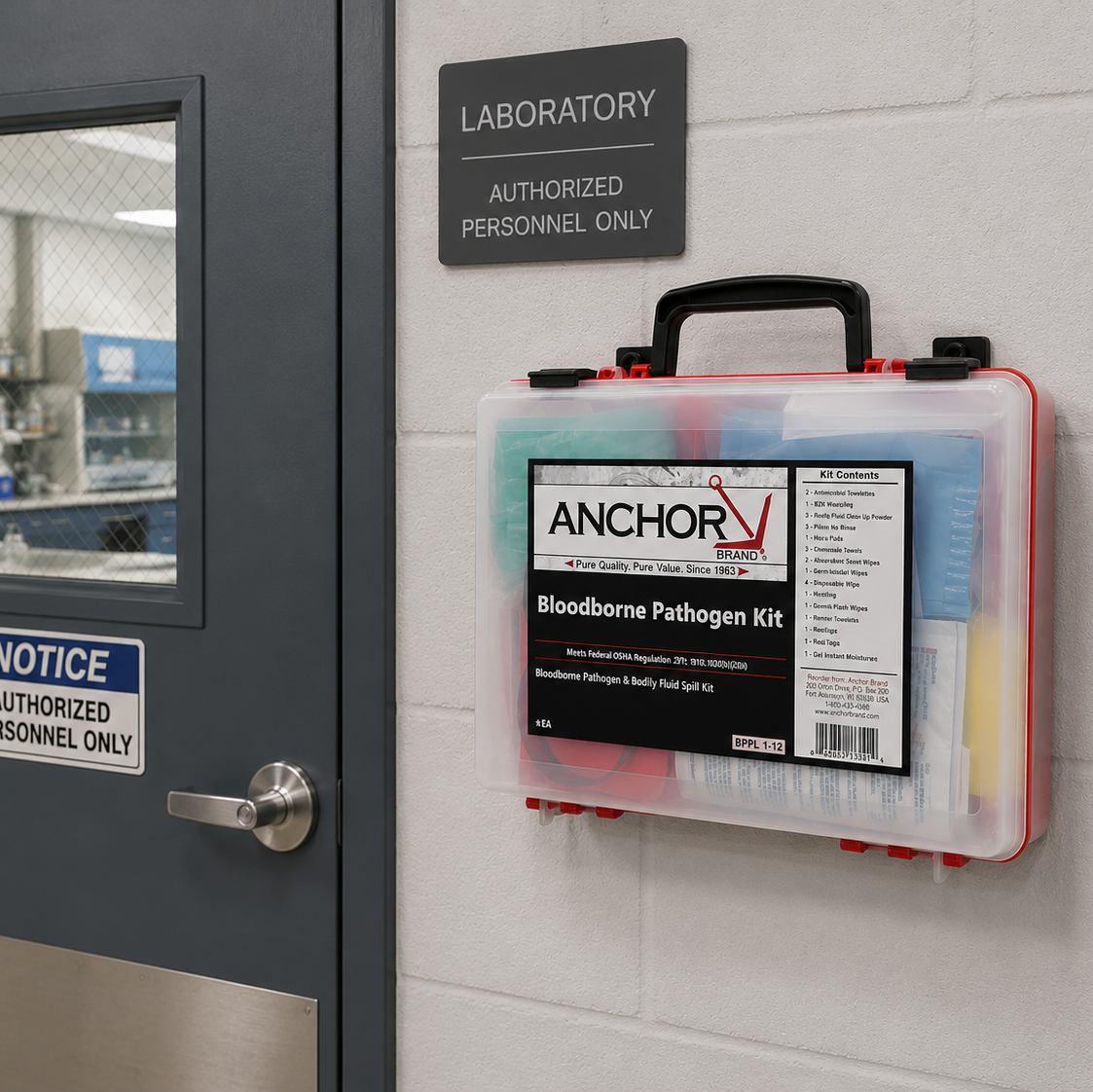 Bloodborne Pathogen Blood Spill Clean-Up Kit