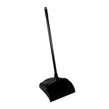 Executive Series Lobby Pro Dust Pan Black, Long Handle