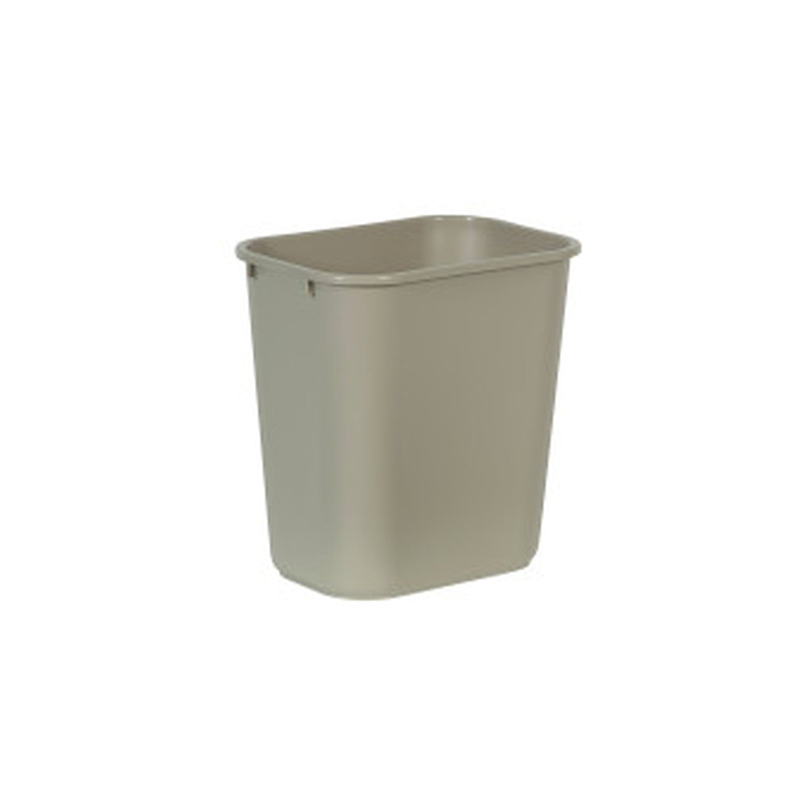 Medium Wastebasket Beige 28 Quart