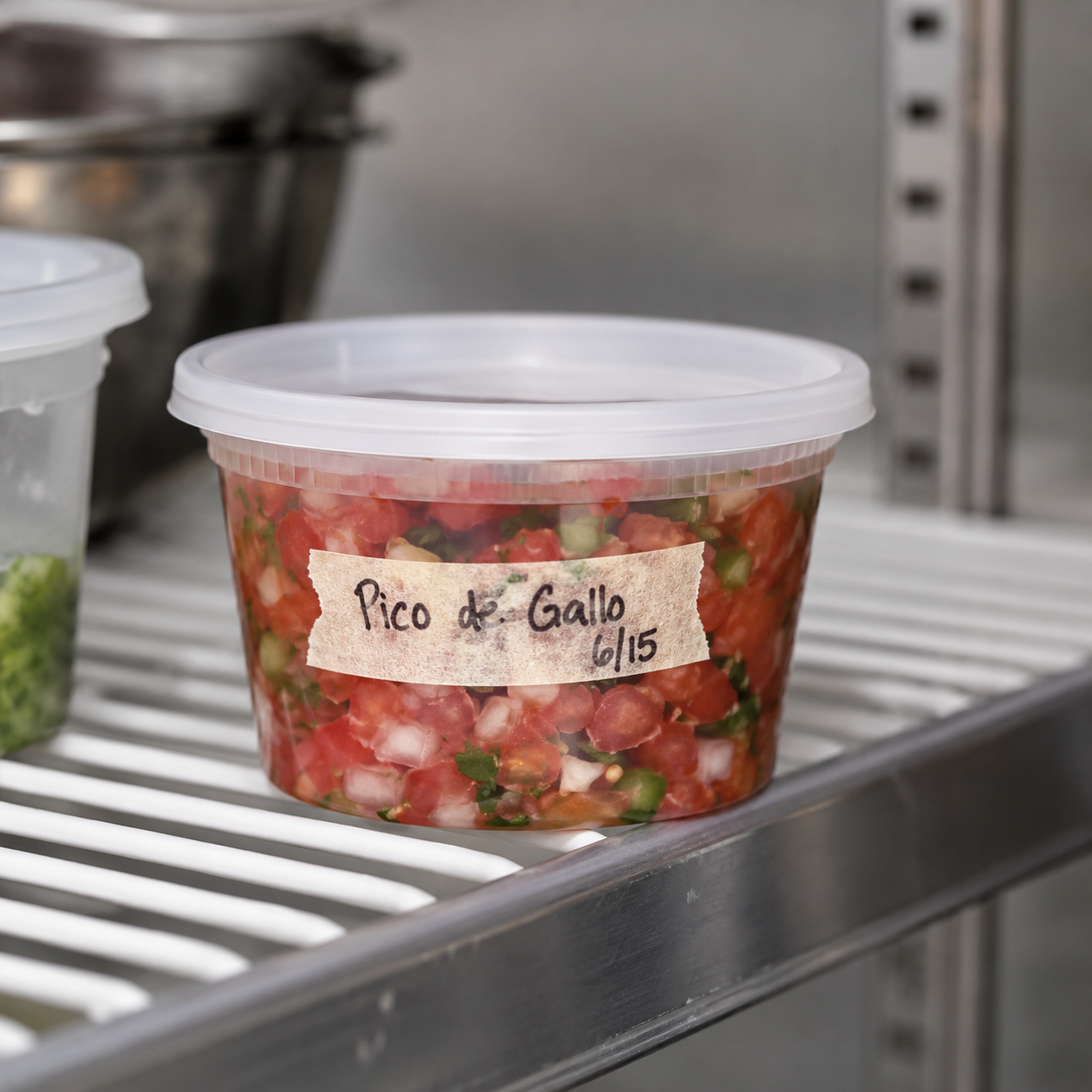 Heavy Duty Deli Container Clear Combo