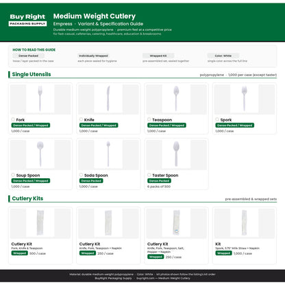 Medium Weight Cutlery