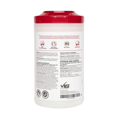 No-Rinse Sanitizing Wipes XL 7.75 x 9, 95 Count