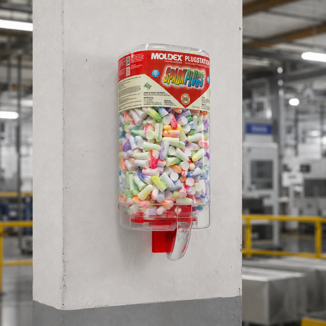 PlugStation Foam Earplug Dispenser
