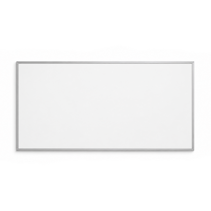 Standard High Gloss Whiteboard with J-Trim Frame